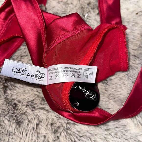 Oh la la Cheri red lingerie panties | Sz OS - Picture 5 of 5
